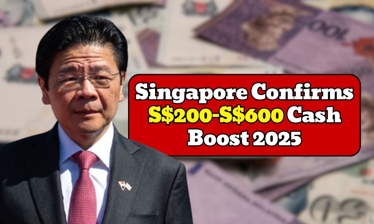 Singapore Confirms S$200–S$600 Cash Boost 2025